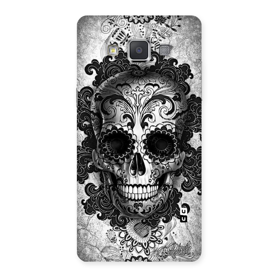 Floral Ghost Back Case for Galaxy Grand Max
