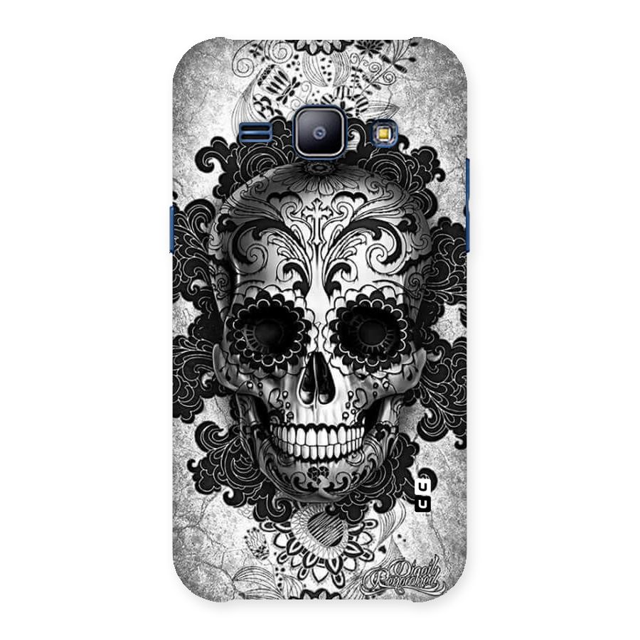 Floral Ghost Back Case for Galaxy J1