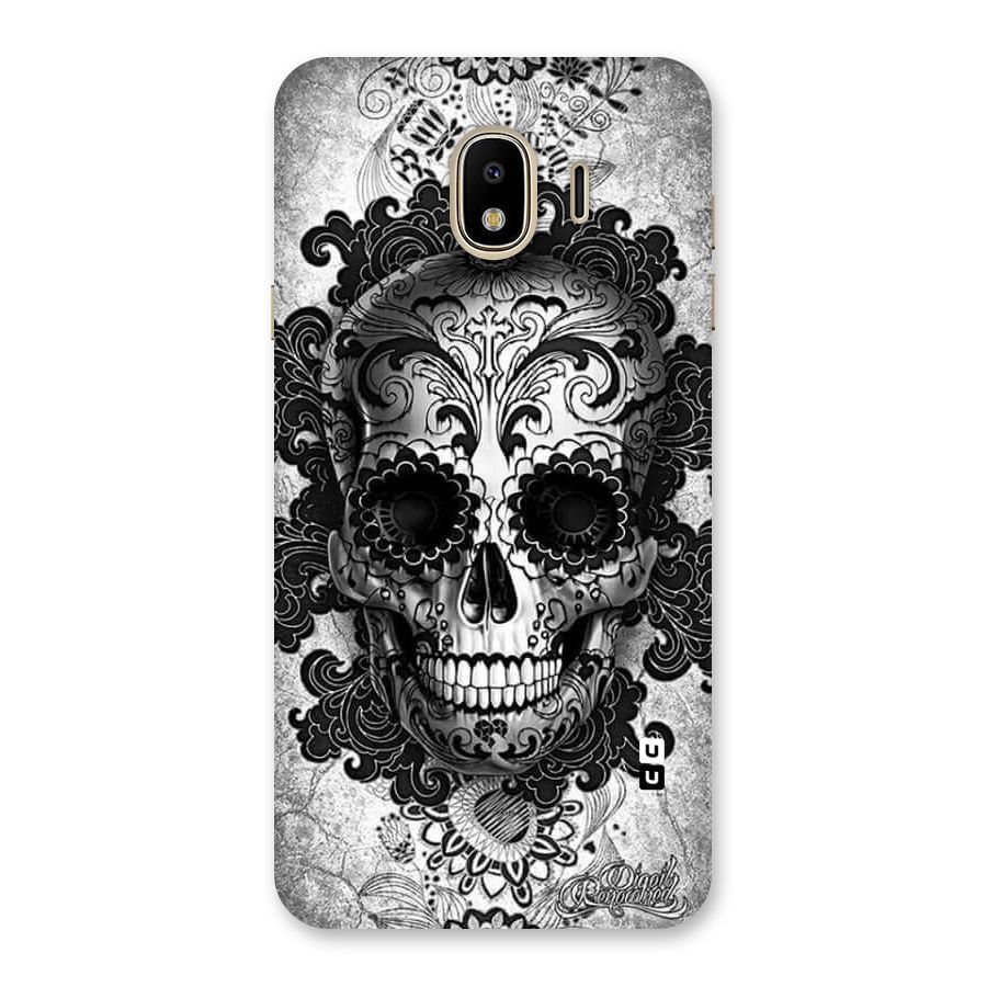 Floral Ghost Back Case for Galaxy J4