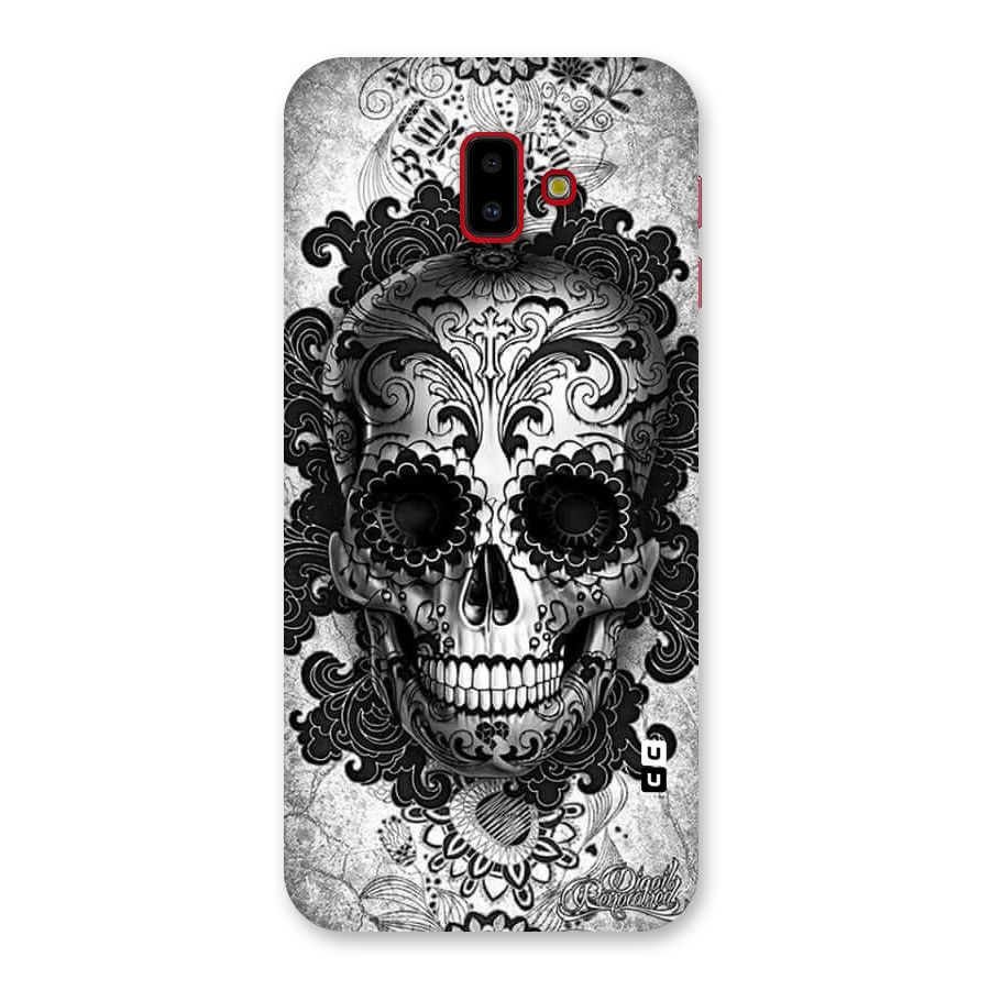 Floral Ghost Back Case for Galaxy J6 Plus