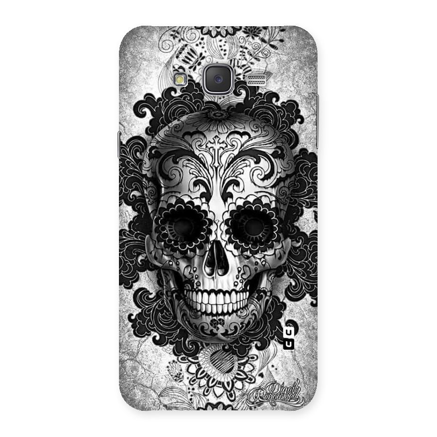 Floral Ghost Back Case for Galaxy J7