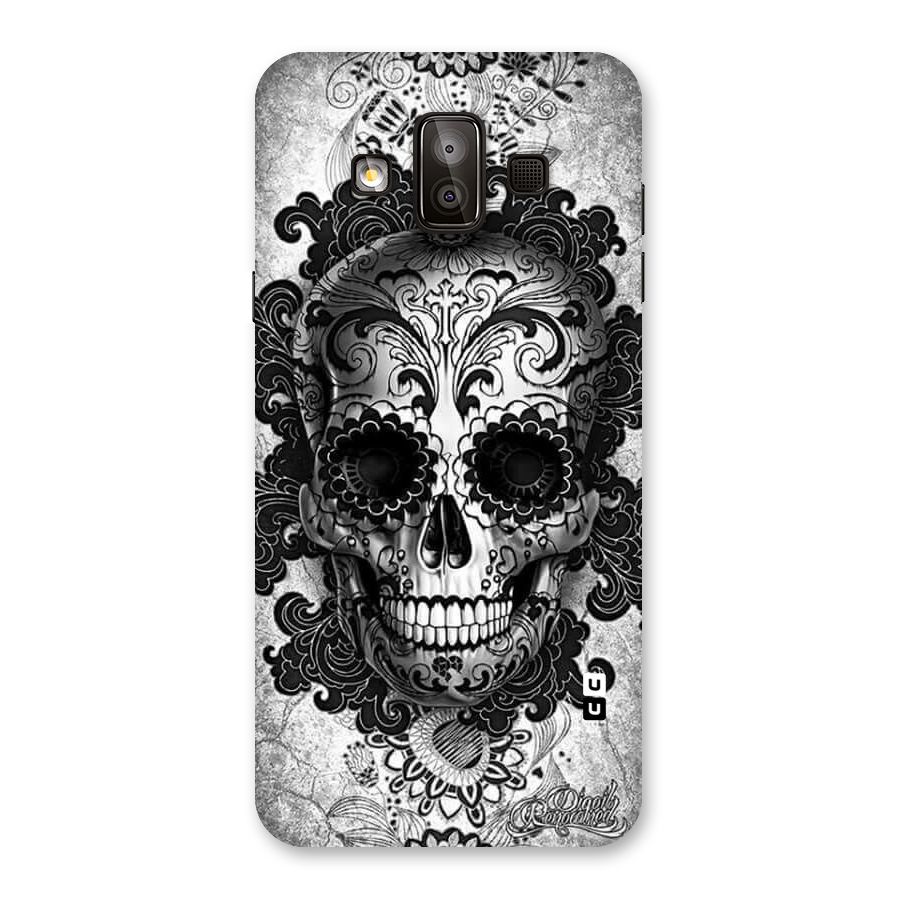 Floral Ghost Back Case for Galaxy J7 Duo
