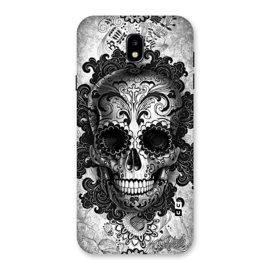 Floral Ghost Back Case for Galaxy J7 Pro