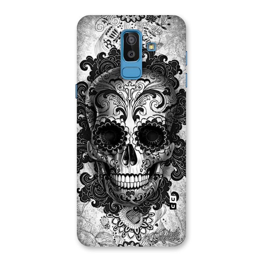 Floral Ghost Back Case for Galaxy J8