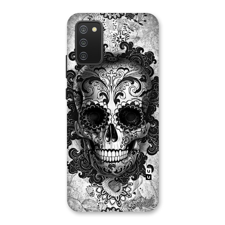 Floral Ghost Back Case for Galaxy M02s