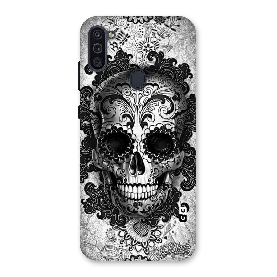 Floral Ghost Back Case for Galaxy M11