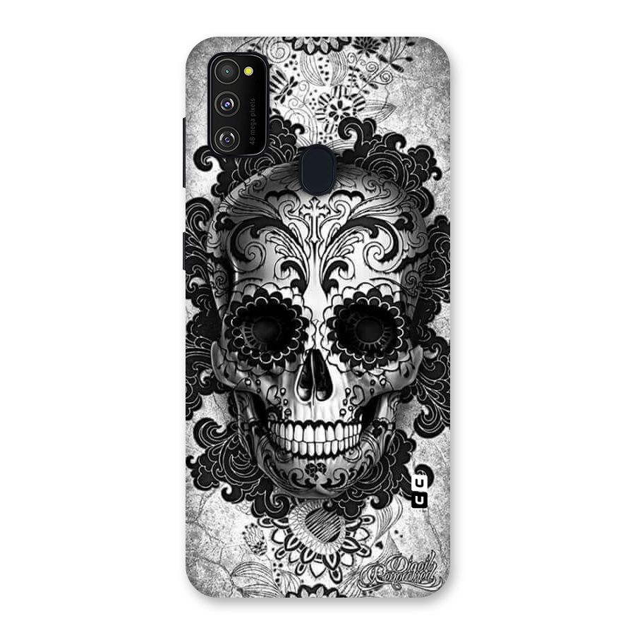 Floral Ghost Back Case for Galaxy M30s