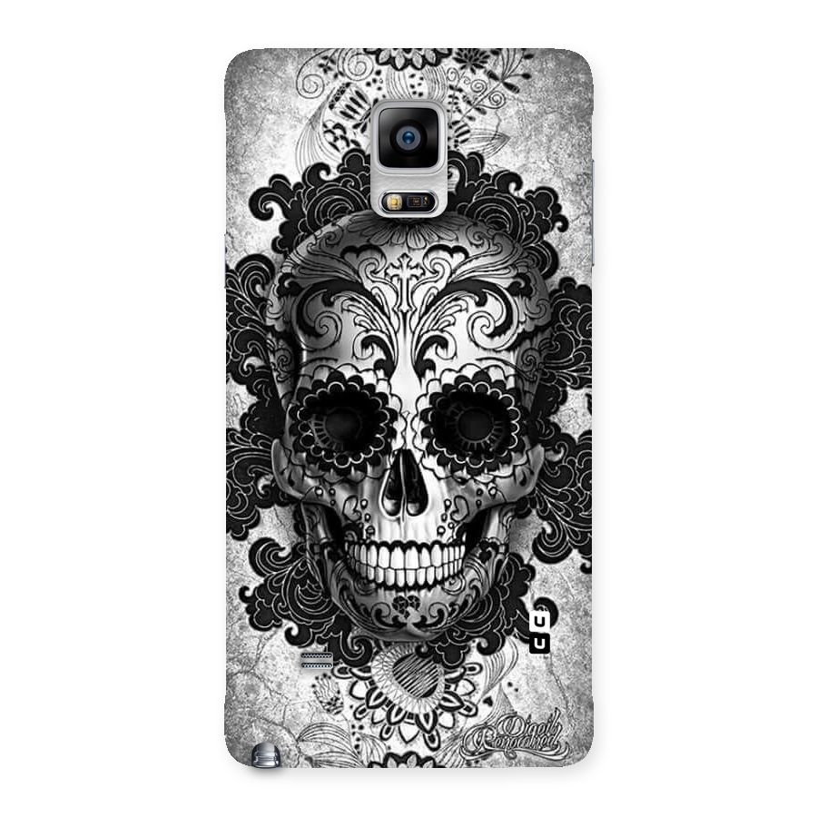 Floral Ghost Back Case for Galaxy Note 4