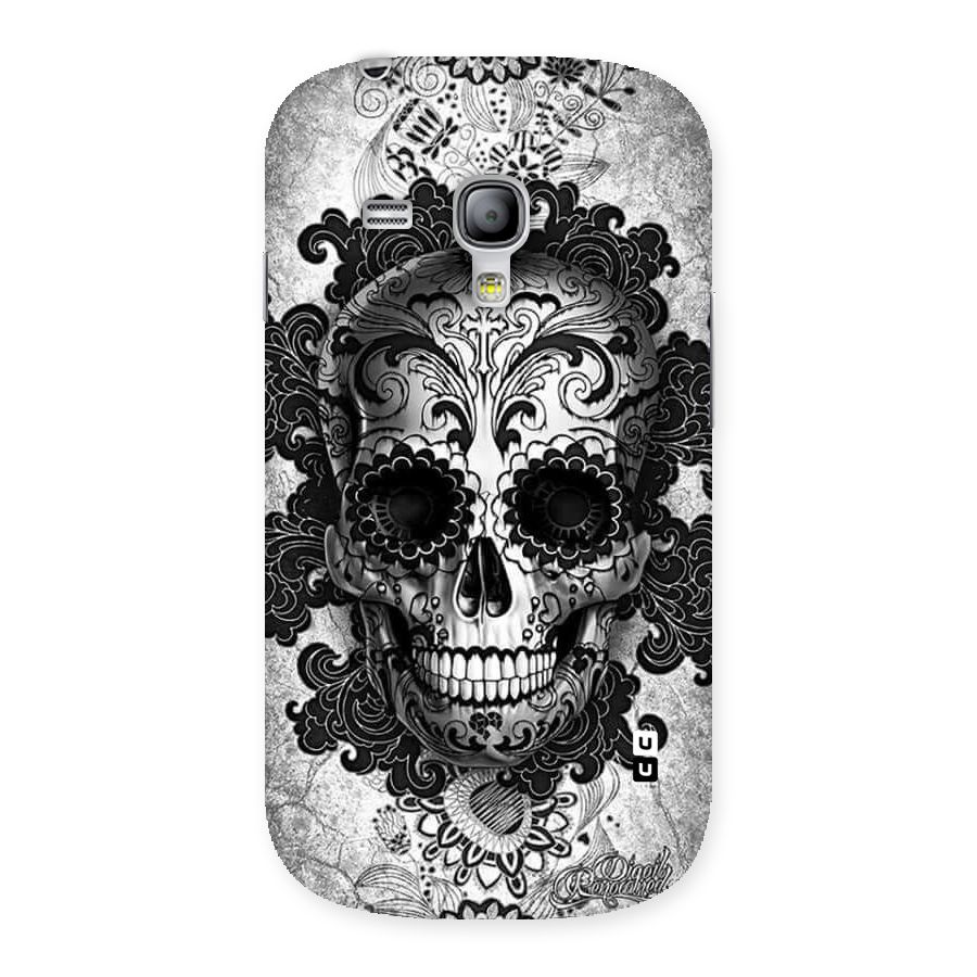 Floral Ghost Back Case for Galaxy S3 Mini