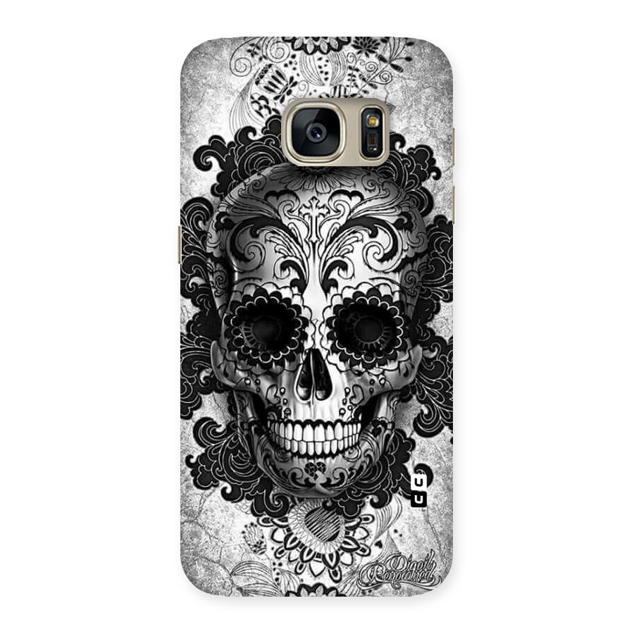 Floral Ghost Back Case for Galaxy S7