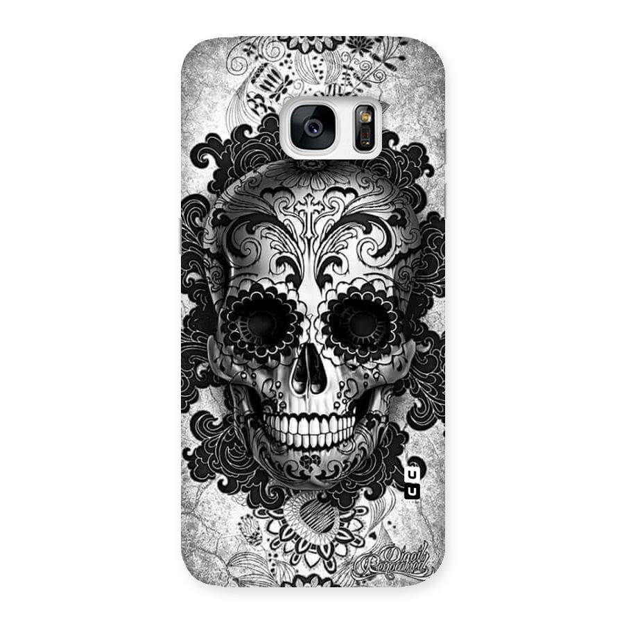 Floral Ghost Back Case for Galaxy S7 Edge