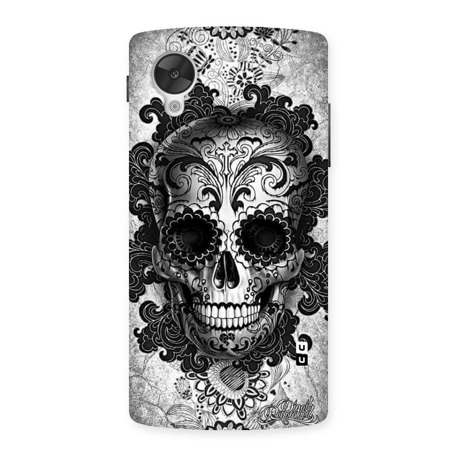 Floral Ghost Back Case for Google Nexsus 5