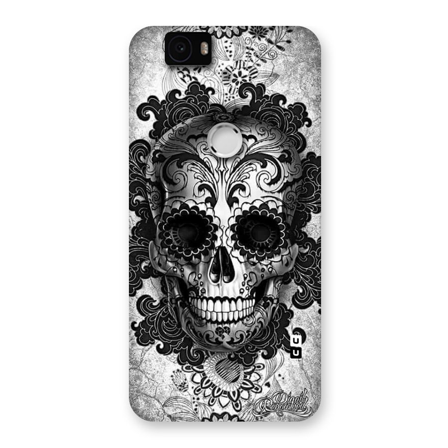 Floral Ghost Back Case for Google Nexus-6P