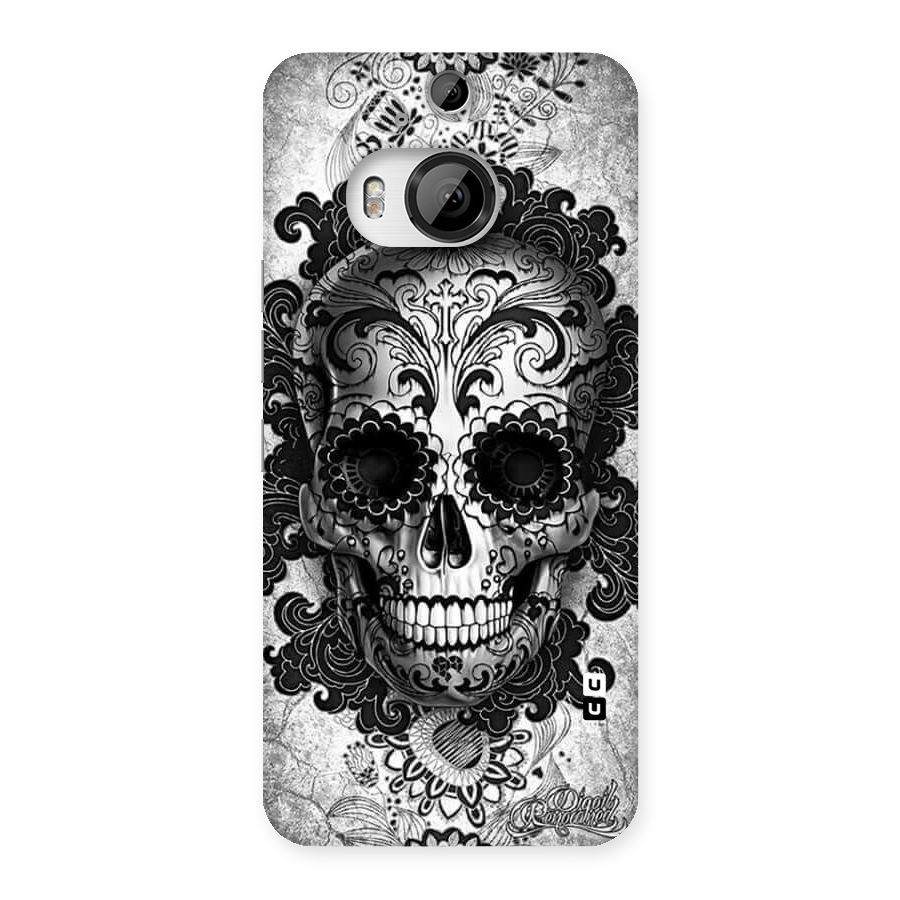 Floral Ghost Back Case for HTC One M9 Plus