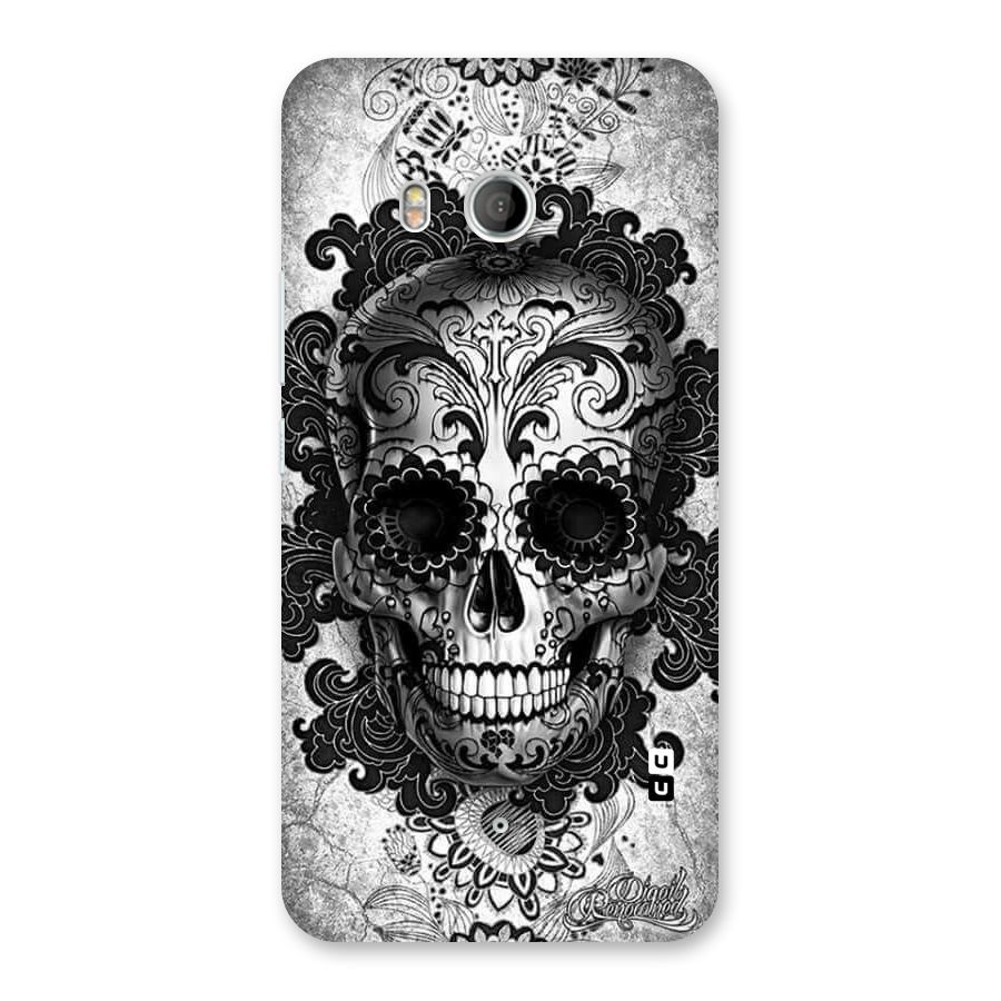 Floral Ghost Back Case for HTC U11