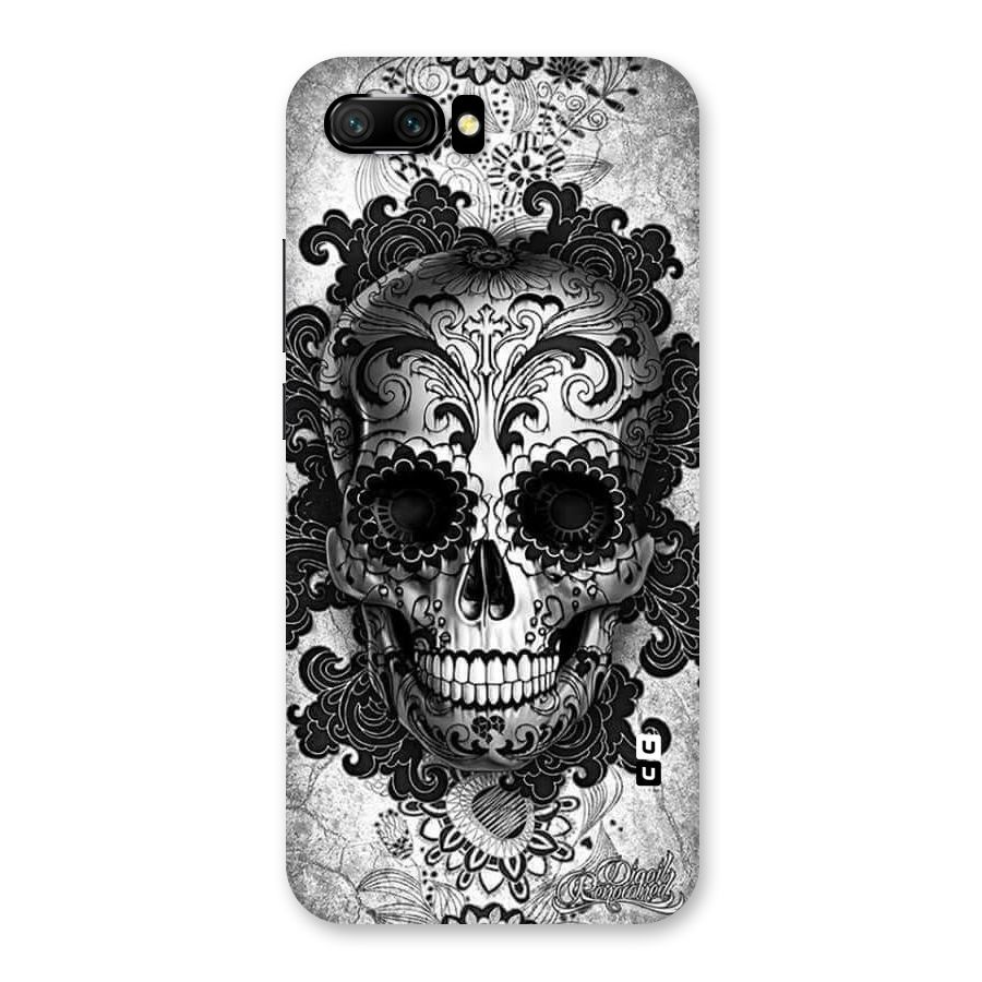 Floral Ghost Back Case for Honor 10