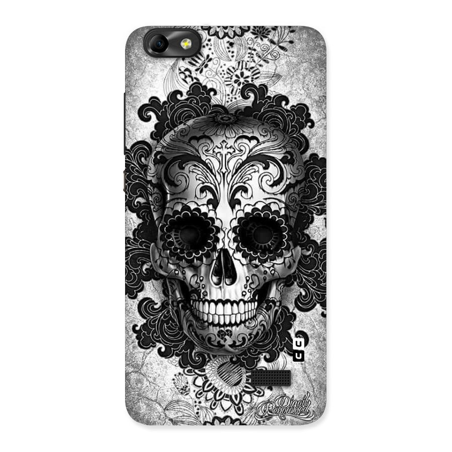Floral Ghost Back Case for Honor 4C
