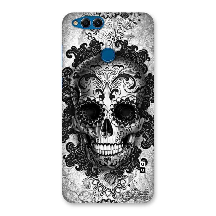 Floral Ghost Back Case for Honor 7X