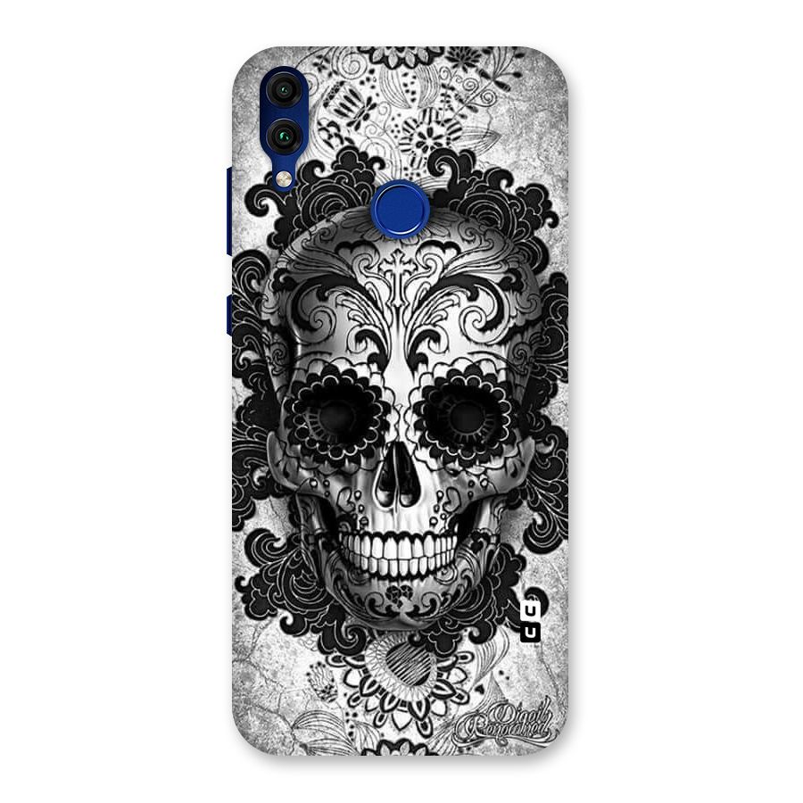 Floral Ghost Back Case for Honor 8C