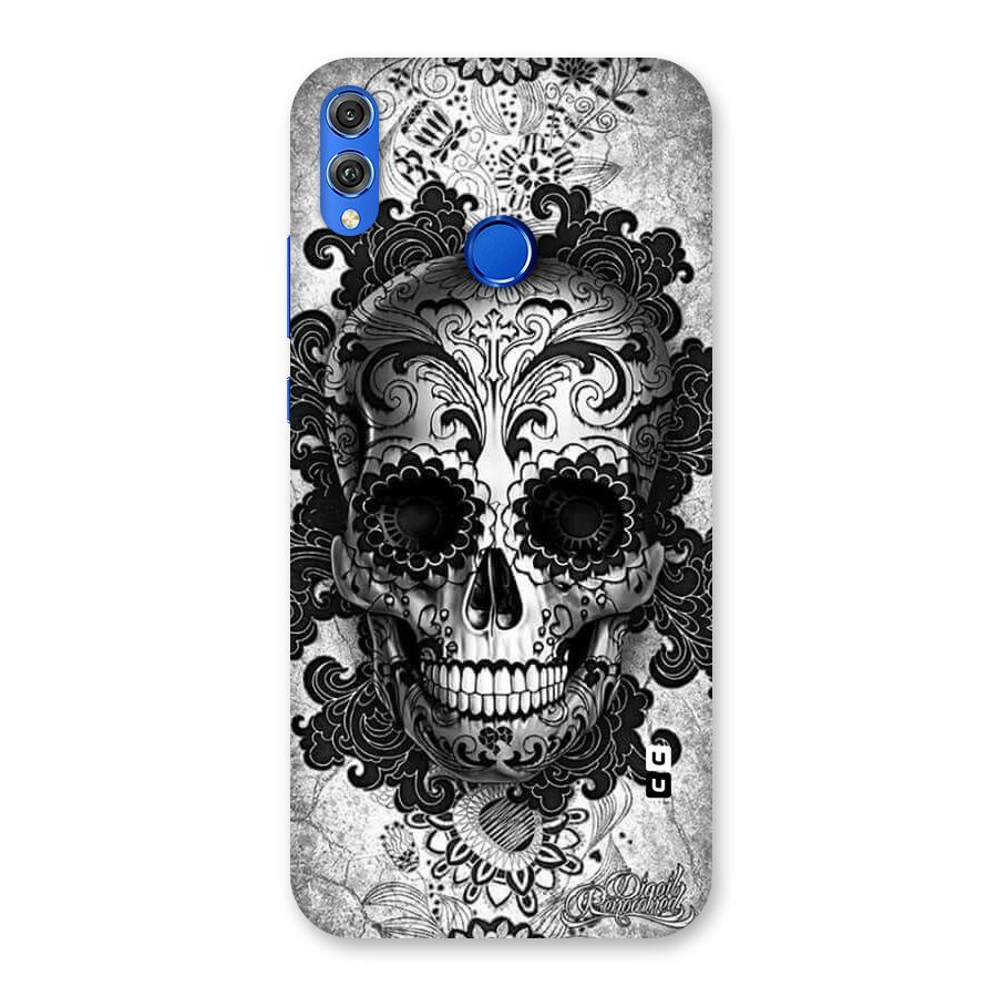 Floral Ghost Back Case for Honor 8X