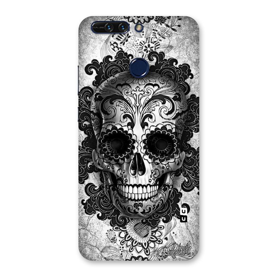 Floral Ghost Back Case for Honor 8 Pro
