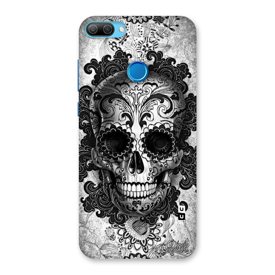 Floral Ghost Back Case for Honor 9N
