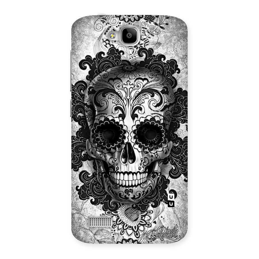 Floral Ghost Back Case for Honor Holly