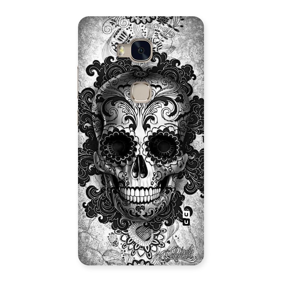 Floral Ghost Back Case for Huawei Honor 5X