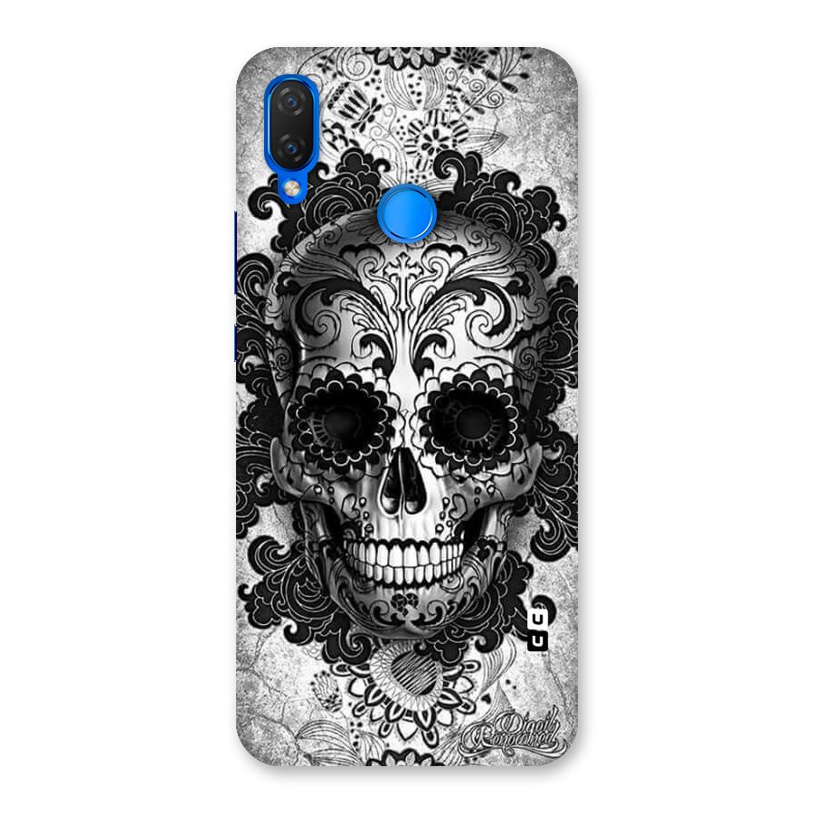 Floral Ghost Back Case for Huawei P Smart+