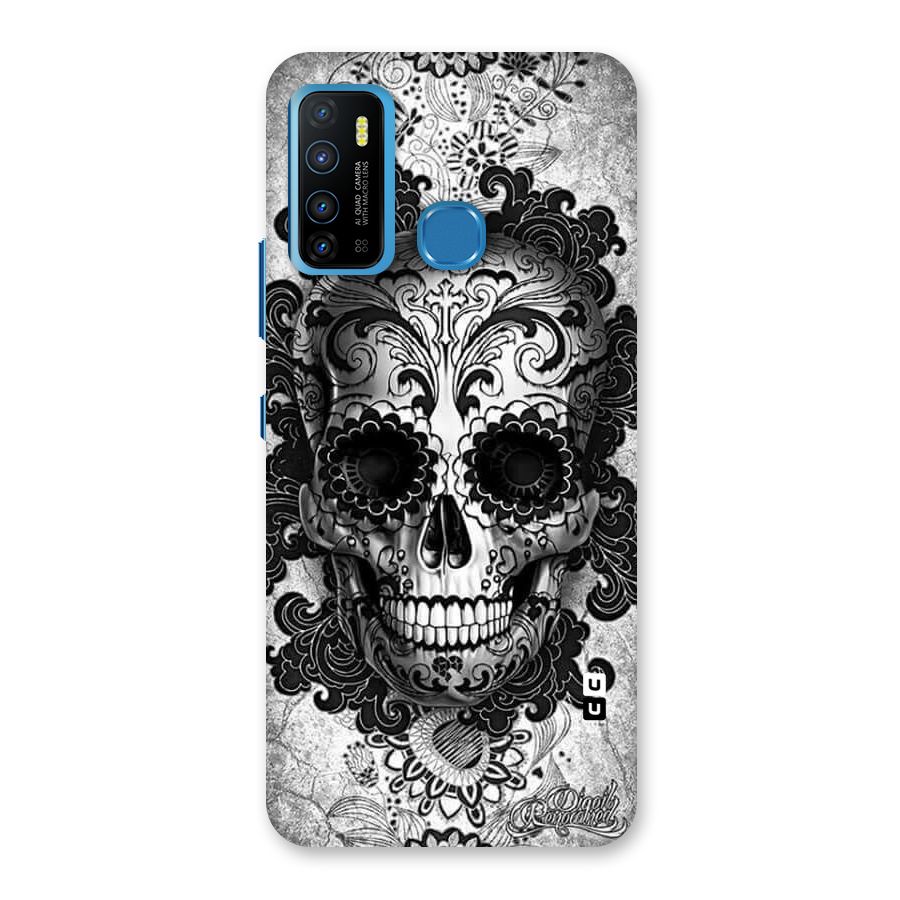 Floral Ghost Back Case for Infinix Hot 9
