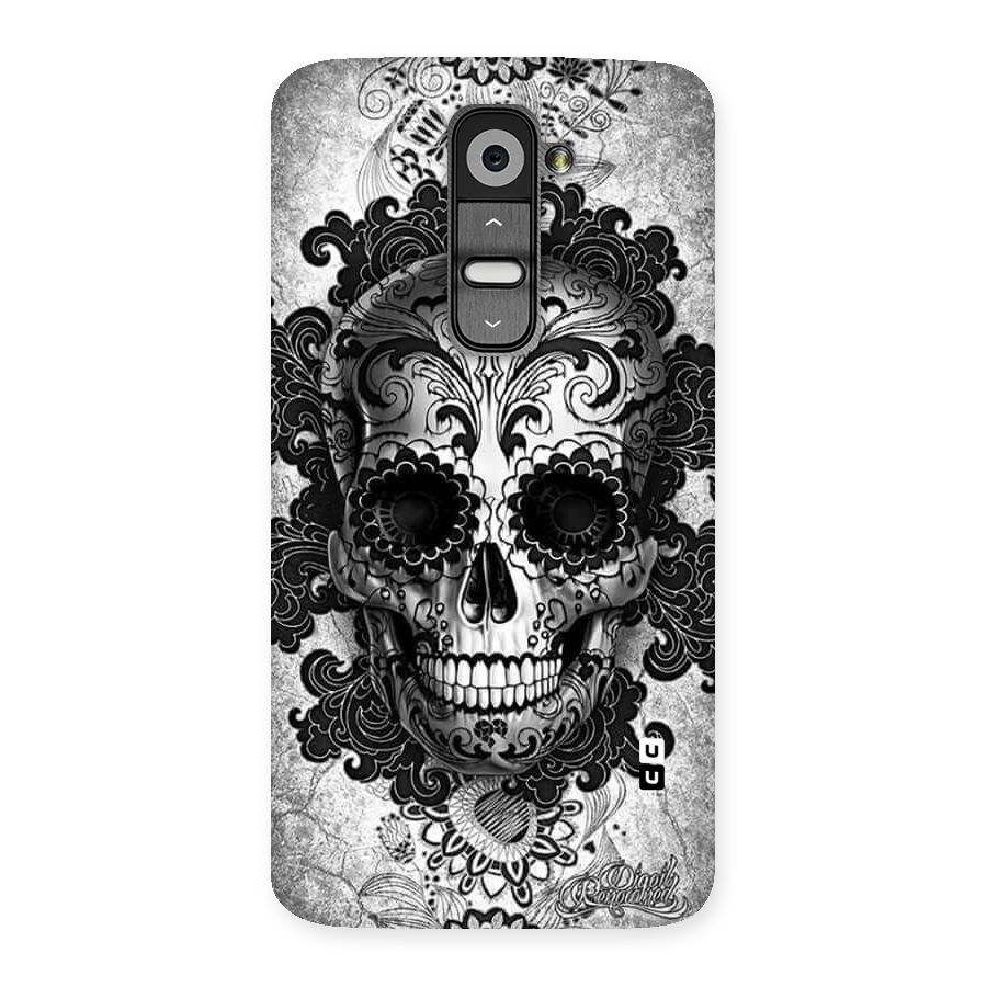 Floral Ghost Back Case for LG G2
