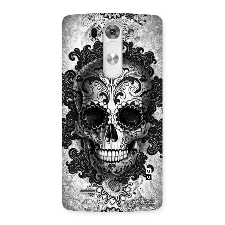 Floral Ghost Back Case for LG G3 Beat