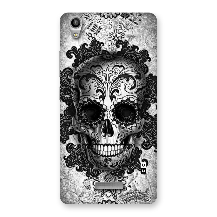Floral Ghost Back Case for Lava-Pixel-V1