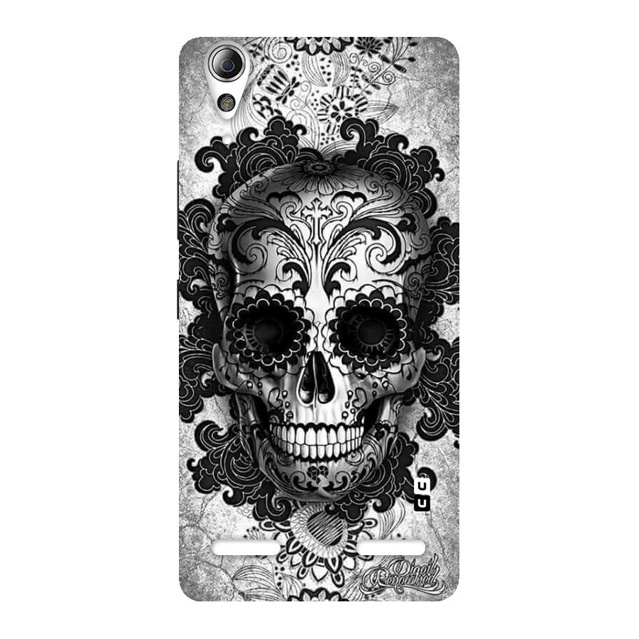 Floral Ghost Back Case for Lenovo A6000 Plus