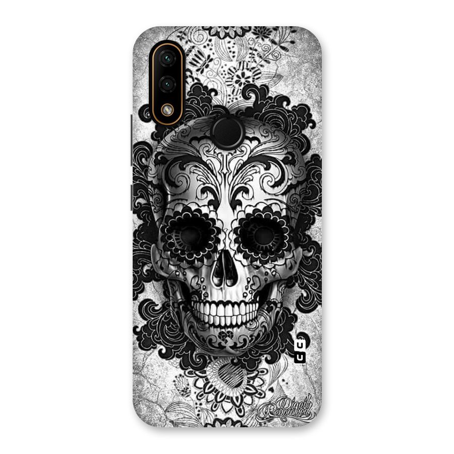 Floral Ghost Back Case for Lenovo A6 Note