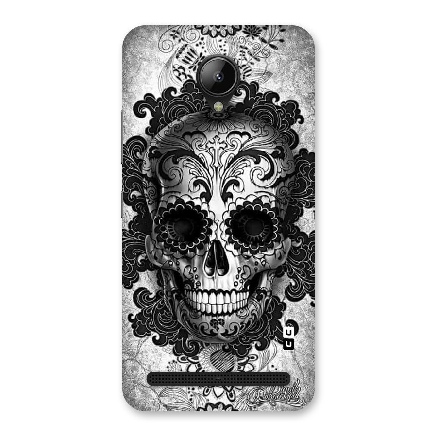 Floral Ghost Back Case for Lenovo C2