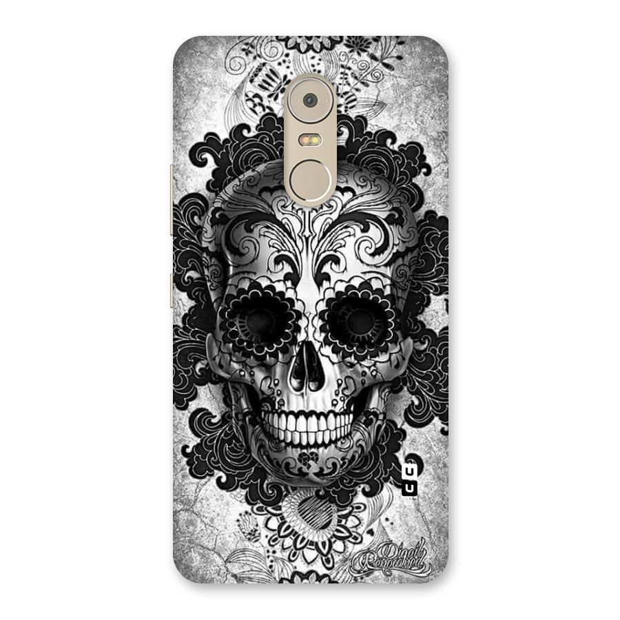 Floral Ghost Back Case for Lenovo K6 Note