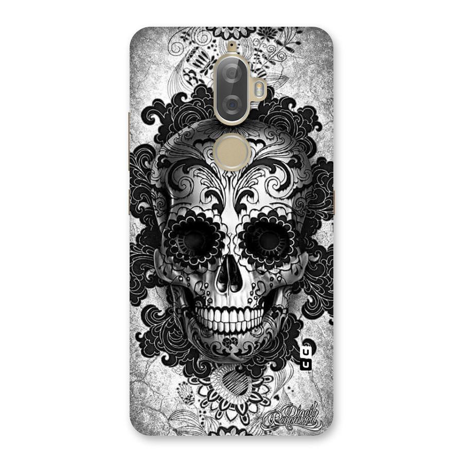 Floral Ghost Back Case for Lenovo K8 Plus