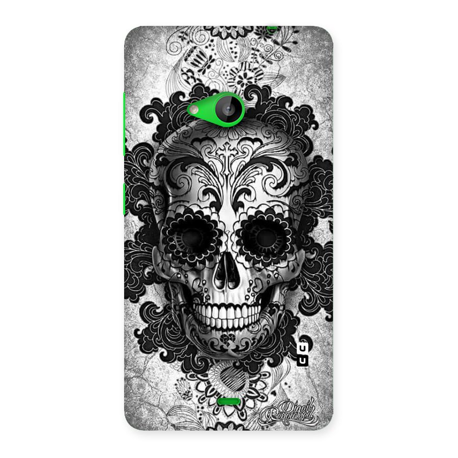 Floral Ghost Back Case for Lumia 535