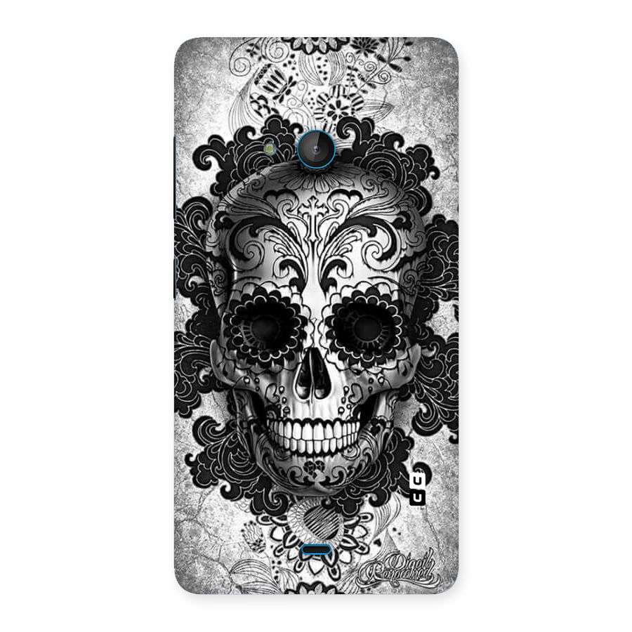 Floral Ghost Back Case for Lumia 540