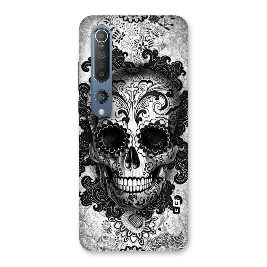 Floral Ghost Back Case for Mi 10