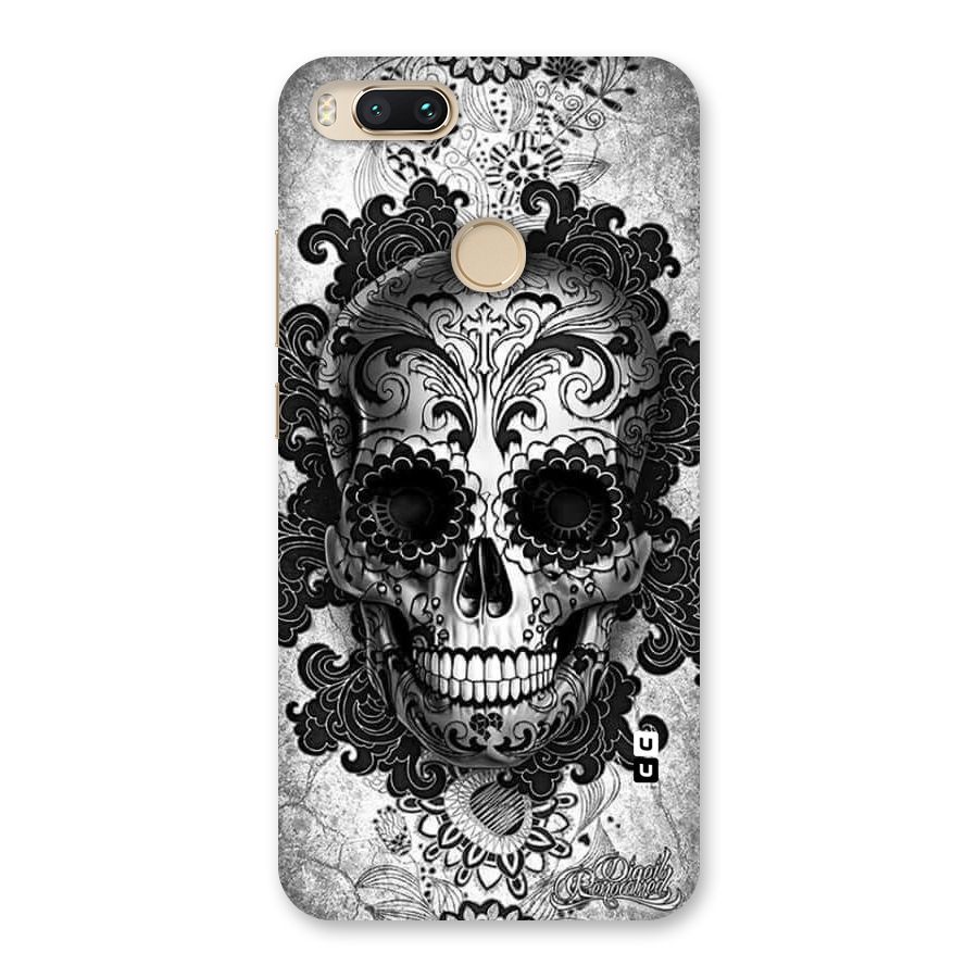 Floral Ghost Back Case for Mi A1