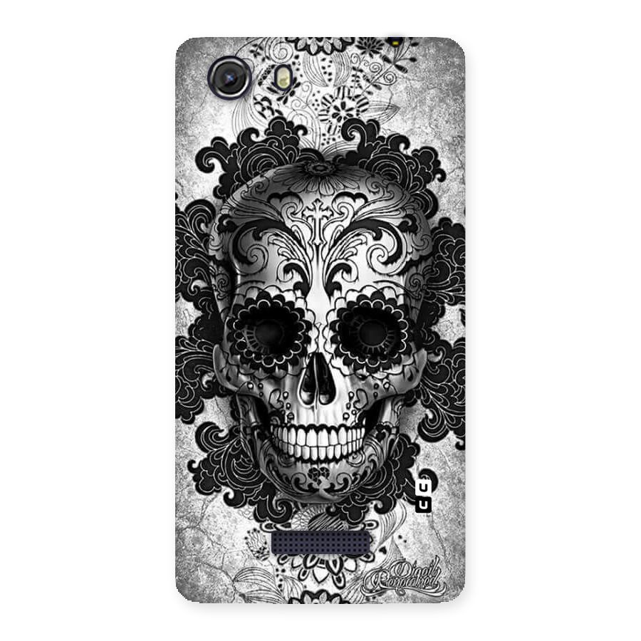 Floral Ghost Back Case for Micromax Unite 3
