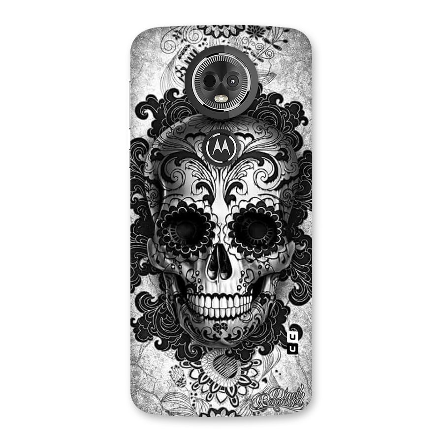 Floral Ghost Back Case for Moto E5 Plus