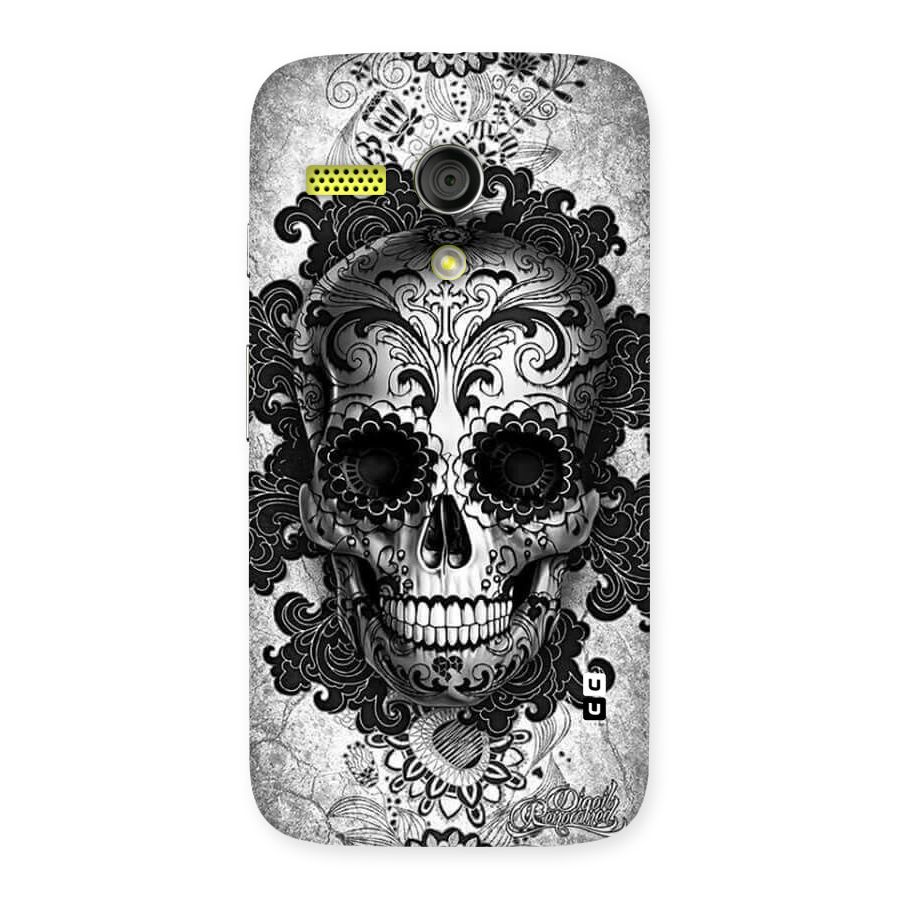 Floral Ghost Back Case for Moto G
