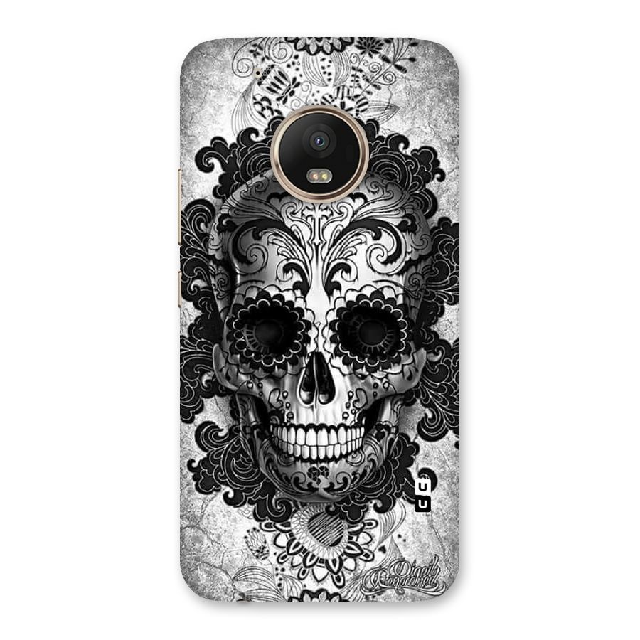 Floral Ghost Back Case for Moto G5 Plus