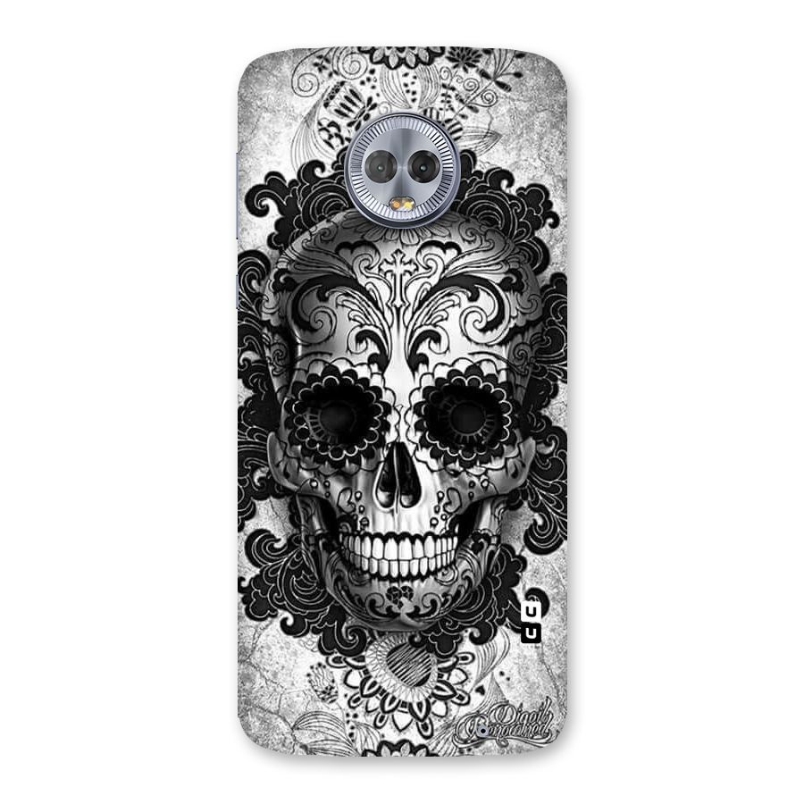 Floral Ghost Back Case for Moto G6 Plus