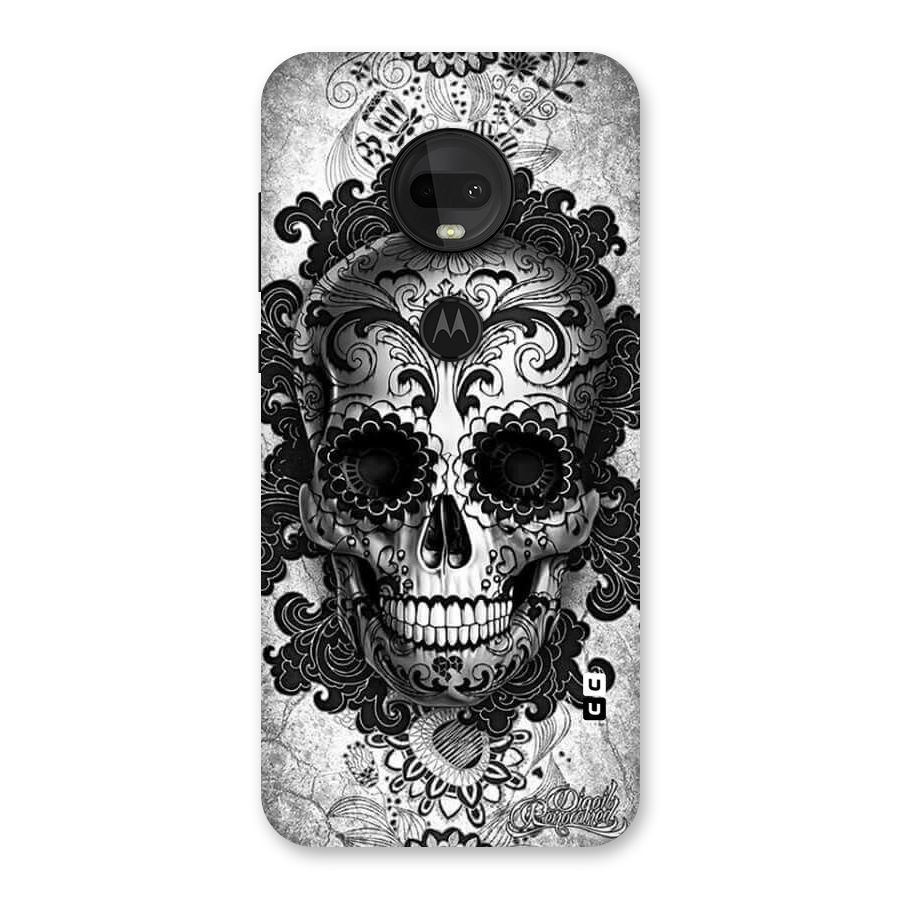 Floral Ghost Back Case for Moto G7