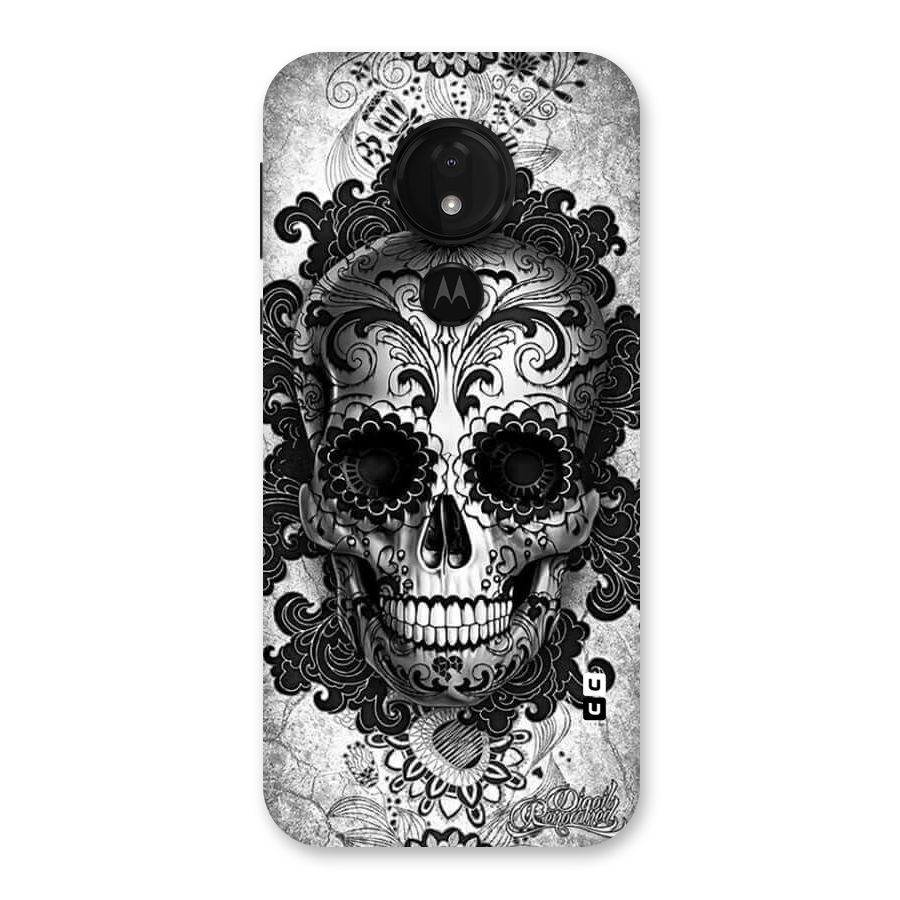 Floral Ghost Back Case for Moto G7 Power