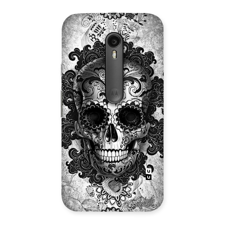 Floral Ghost Back Case for Moto G Turbo